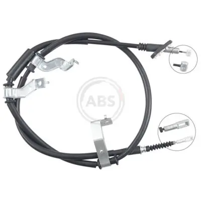 Promoción Exclusiva Cable de accionamiento, freno de estacionamiento A.B.S. K19806